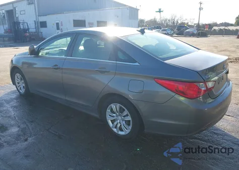 2013 Hyundai Sonata Gls из США, поврежденный, VIN 5NPEB4AC7DH588858